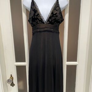 Weston Wear Black and Gold Lace Chemise